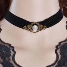Charm Pendant Jewelry Women Vintage Black Velvet Retro Choker Collar Bib Necklace  EF8