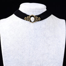 Charm Pendant Jewelry Women Vintage Black Velvet Retro Choker Collar Bib Necklace  EF8