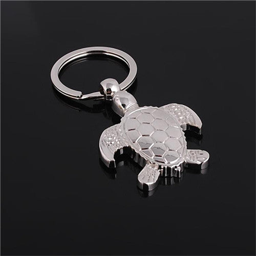 s Classic 3D Pendant Key Chain Cute Sea Turtle Keyring Keychain Creative Gift For Men Women  EF8