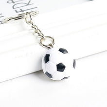 Football Basketball Golf ball Pendant Keyring Sports metal Keychain Car Key Chain Key Ring 3 Styles EF8
