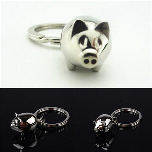 s Lovely Mini Pig Key Chain Key Ring Cute Gift Keyring Charm Decoration Keyfob Gifts  EF8