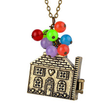 s Lovely movie balloon house up Necklace love Movie choker Necklace colorful beads Pendant Necklace  EF8