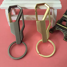 s Luxury Manual metal inlay Keychain Car Key Chain Key Ring Birthday Gift For Man Women Gold black colors EF8