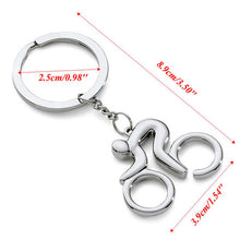 s Metal Key Chain Key Ring Bicycle Bike Shaped Keychain Gifts For men  EF8