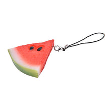 s Simulation fruit Watermelon Charm Keychain Ring DIY Bag Key Chain H bag Jewelry Gift Accessories  EF8