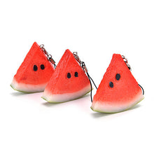 s Simulation fruit Watermelon Charm Keychain Ring DIY Bag Key Chain H bag Jewelry Gift Accessories  EF8