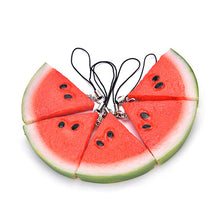 s Simulation fruit Watermelon Charm Keychain Ring DIY Bag Key Chain H bag Jewelry Gift Accessories  EF8