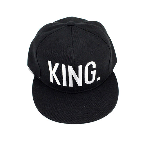 s hip hop letter caps QUEEN KING baseball cap hats Lovers snapback sun hat caps Gifts  EF8