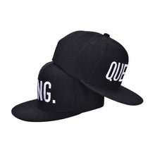 s hip hop letter caps QUEEN KING baseball cap hats Lovers snapback sun hat caps Gifts  EF8