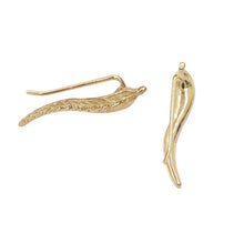 Ear Sweep Wrap Silver   Gold Ear Climber Leafs Ear Clip Cuffs Earrings for Women Jewelry EF8