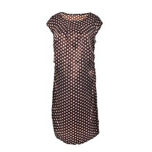 Casual Short Sleeve Bodycon Polka Dot Print Office Party Dresses Plus Size  vestidos EF8