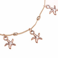 Girls Women Sea Star Ankle Barefoot Beach Bracelet Starfish Anklet Foot Chain Bracelets EF8