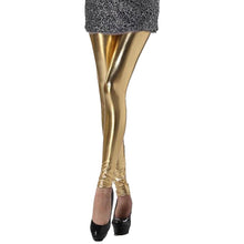Leggings Faux Leather High Waist Stretch PU Material Pants Ladies Leather Leggings For Women EF8