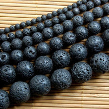 Mens Beaded Jewelry Lava Stone Beads Gallstone Volcanic Bracelet Man Party Gift Yoga Jewelry 8-14mm EF8