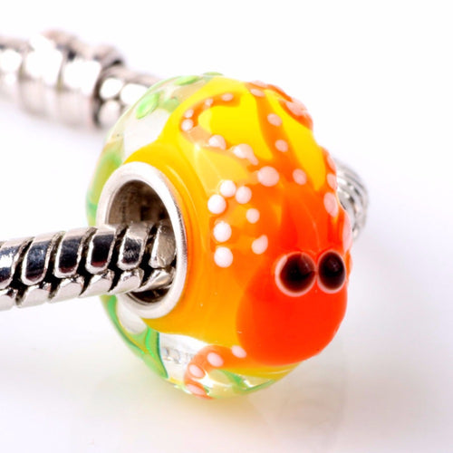 s Beautiful Colorful Glass Bead European Beads for Bracelet Pendants For Women DIY Jewelry  EF8