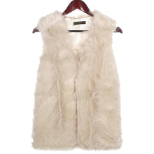 Arrival Warm Women Sleeveless Coat Fur Vest Faux Fur Coat Vest EF8