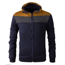 ing Men's Fashion Hoodie Sweatshirts Fleece Casual Slim Zipper Nylon Jacket EF8