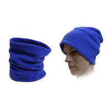 3 in 1 Multifunctional Scarf Men Women Thermal Warm Fleece Snood Scarf Neck Warmer Beanie Ski Balaclava Hat EF8