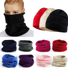 3 in 1 Multifunctional Scarf Men Women Thermal Warm Fleece Snood Scarf Neck Warmer Beanie Ski Balaclava Hat EF8