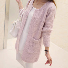 6 Colors Tricotado Cardigan  Women Casual Long Sleeve Knitted Cardigans Crochet Ladies Sweaters EF8