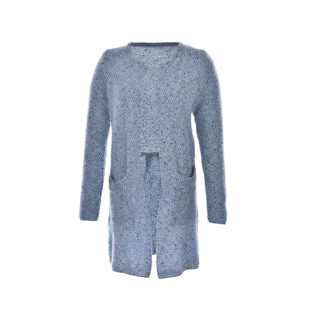 6 Colors Tricotado Cardigan  Women Casual Long Sleeve Knitted Cardigans Crochet Ladies Sweaters EF8