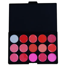Girl Woman 15 Colors Lip Gloss Palette Makeup Lipstick Palette Lipgloss Lips Lip Pigment EF8