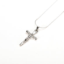 Necklace Jewelry Christ Cross Silver P Jesus Crucifix Sword Pendant Necklace S EF8