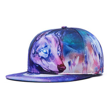 Baseball Caps Animal Print Chapeau Plain Snapback Flat Peak Hat Hip Hop Funky Baseball Cap EF8