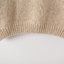 Autum Deer Print Long Sleeve Knitted Women's Sweater Casual Pullover EF8