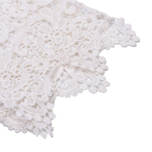 Autum Women chiffon Lace shirt Long sleeve Patchwork blusas tshirt Plus size women white tops EF8