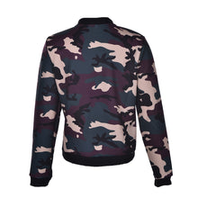 Camouflage Military Jacket Women Denim Camo Jackets jaqueta feminina Army Green Coats EF8