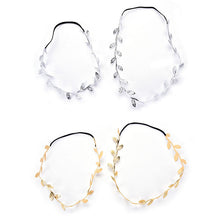 2Pcs Gold Silver Leaves Hairb s Korean Hair Accessories Bridal Trendy Jewelry For Mother   Baby Gifts EF8