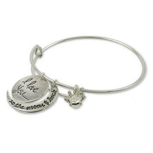 I Love You Heart Bracelets Woman Bangles Bracelets Moon Cuff Bracelets Jewelry  EF8