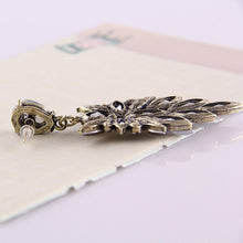 Jewelry European Style Exaggerated Four-color Rhinestone Large Earrings For Women  EF8