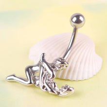 Belly Button Ring Dangle Navel Body Jewelry Piercings  EF8