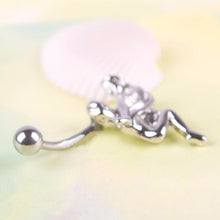 Belly Button Ring Dangle Navel Body Jewelry Piercings  EF8