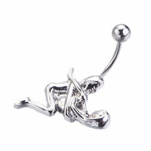 Belly Button Ring Dangle Navel Body Jewelry Piercings  EF8