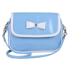 Ladies Women 7 Messenger Bags PU Leather Tote Satchel Fashion Lovely Girl Bowknot Crossbody Shoulder Handbags EF8