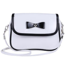Ladies Women 7 Messenger Bags PU Leather Tote Satchel Fashion Lovely Girl Bowknot Crossbody Shoulder Handbags EF8