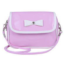 Ladies Women 7 Messenger Bags PU Leather Tote Satchel Fashion Lovely Girl Bowknot Crossbody Shoulder Handbags EF8