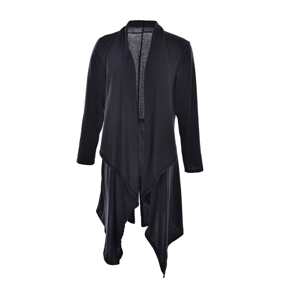 Long Sleeve Women Cardigan Asymmetrical Knitted Sweater Casual Cardigans Sweaters Air conditioning Shirts EF8