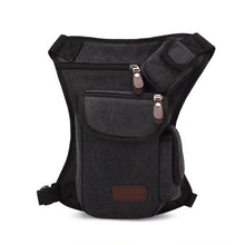 Men's Canvas Hip Belt Bum Fanny Pack Waist Multifunction Leg Bag men women travel Waist Bag Money Belt Bag bolso cintura EF8
