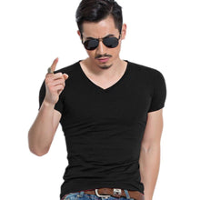 Mens Tops Tees Short Sleeve t shirt Man Men's T-shirt men's  v neck T shirt men EF8