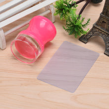 Nail Art Stamping Stamper Scraper Image Plate Plastic Manicure Print Tool DIY Stencils Nail Image Mold jinshop EF8