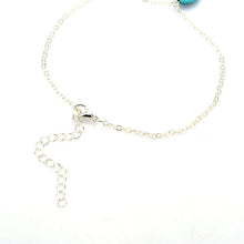 Nice Turquoise Beads Silver Chain Anklet Ankle Bracelet Foot Jewelry  EF8