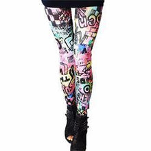 Quality Novelty Pretty Long Leggings Dot Britain Flag Pattern Leggings Fall Slim Leggings Women Ladies One Size EF8