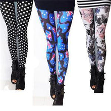 Quality Novelty Pretty Long Leggings Dot Britain Flag Pattern Leggings Fall Slim Leggings Women Ladies One Size EF8