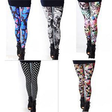 Quality Novelty Pretty Long Leggings Dot Britain Flag Pattern Leggings Fall Slim Leggings Women Ladies One Size EF8
