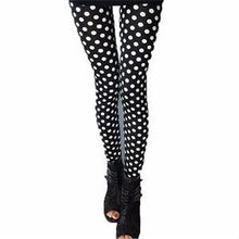 Quality Novelty Pretty Long Leggings Dot Britain Flag Pattern Leggings Fall Slim Leggings Women Ladies One Size EF8