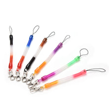 Retractable telephone cord key chain mobile phone chain plastic keychain tool elastic rope rope EF8